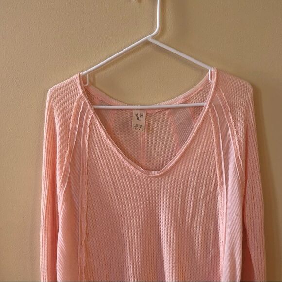 We the Free Catalina Waffle Knit Thermal Top - Picture 3 of 11